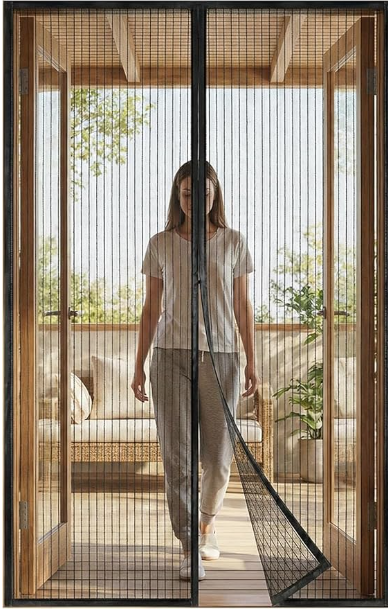 Magnetic Mosquito Mesh Doors installation in Hyderabad
