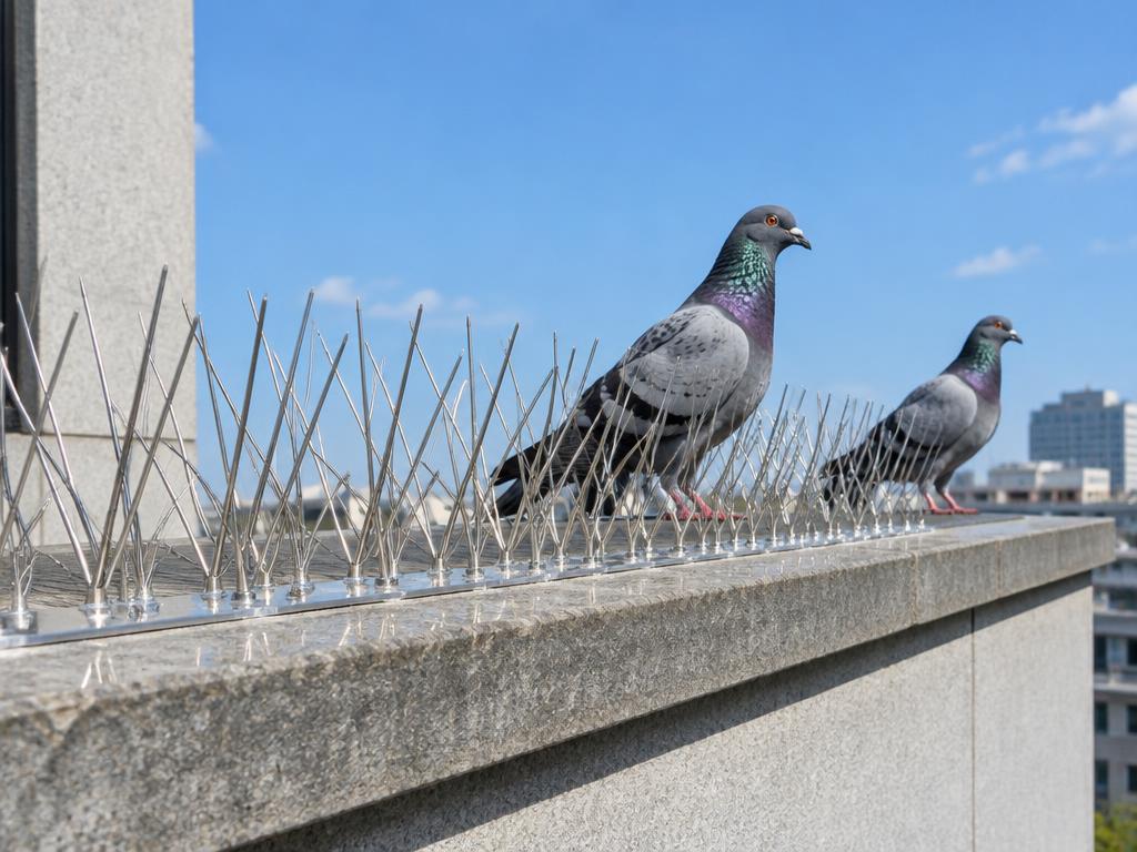 Pigeon & Bird Spikes installation in Hyderabad